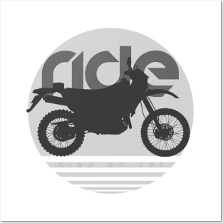 Ride dr-z400e sun Posters and Art